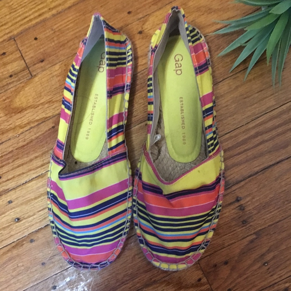 Gap espadrille multicolor flats